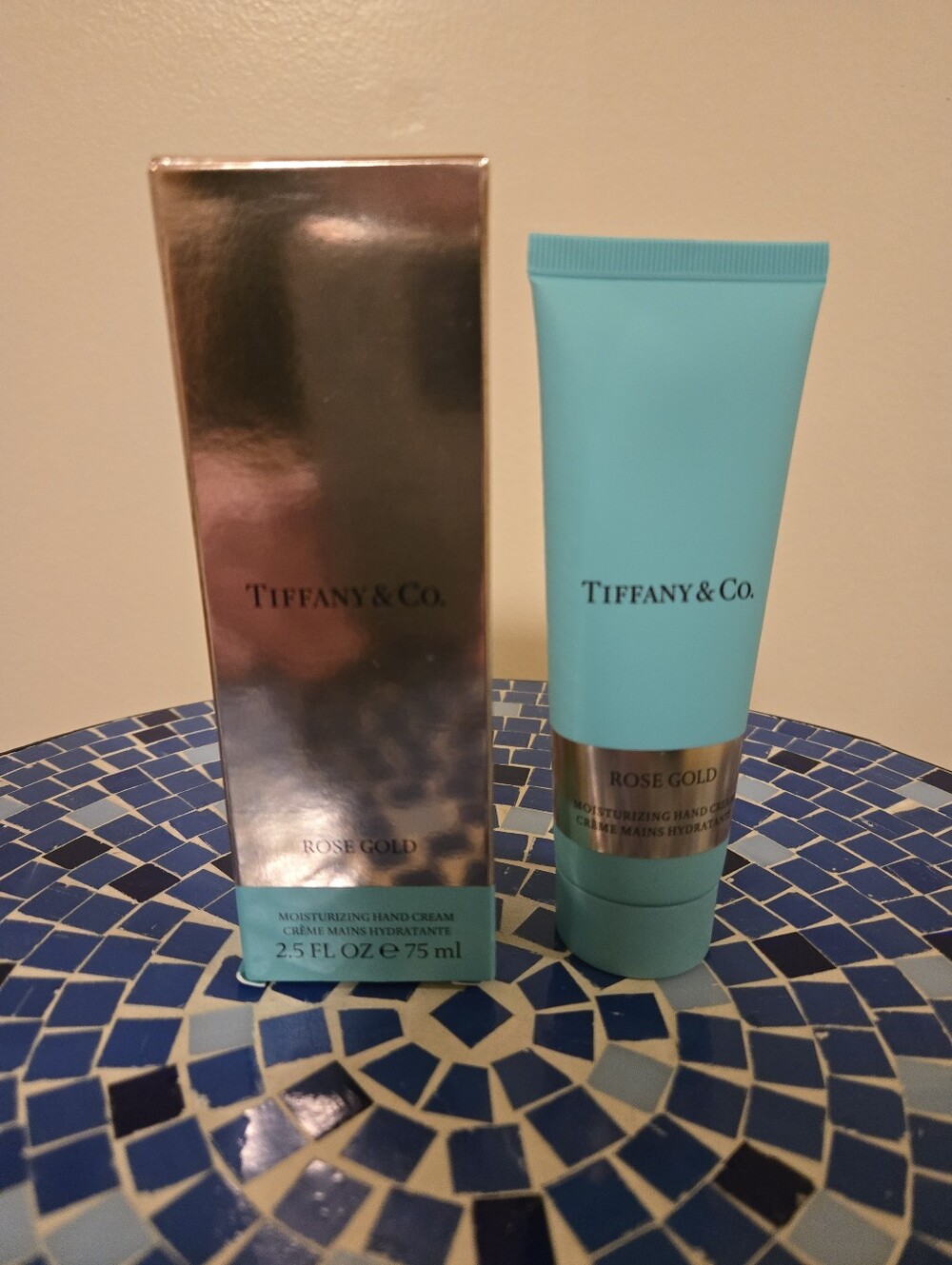 Brand New!! Brand New In The Package, Tiffany & Co. Rose Gold Moisturizing Cream